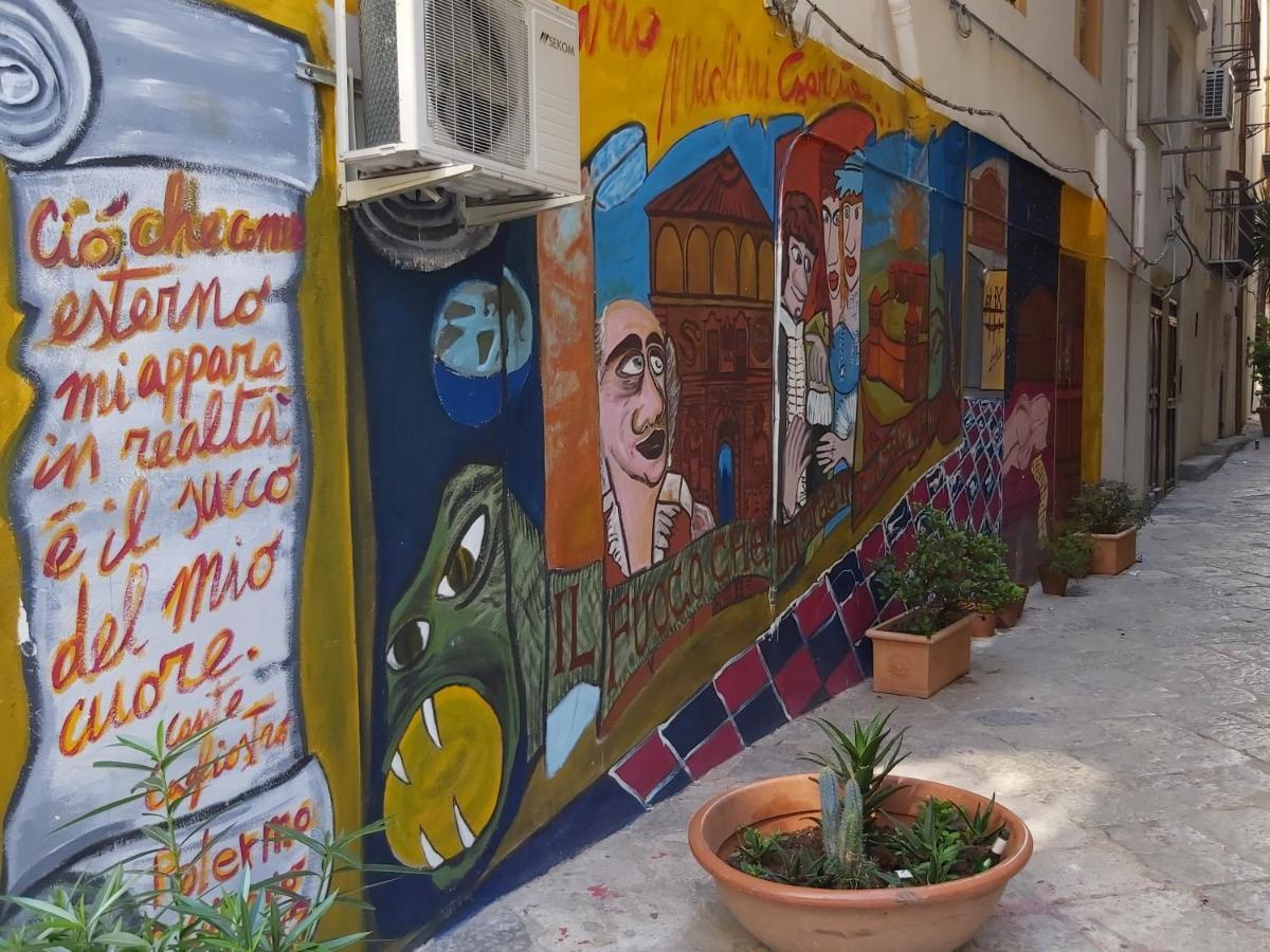 Ferienwohnung La Terrazza Nascosta Palermo Exterior foto